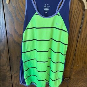Nike women’s Green and purple tank